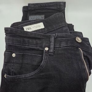 Zara Black Denim Jeans